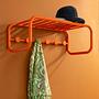 Wandgarderobe Coppin Metall Orange 2