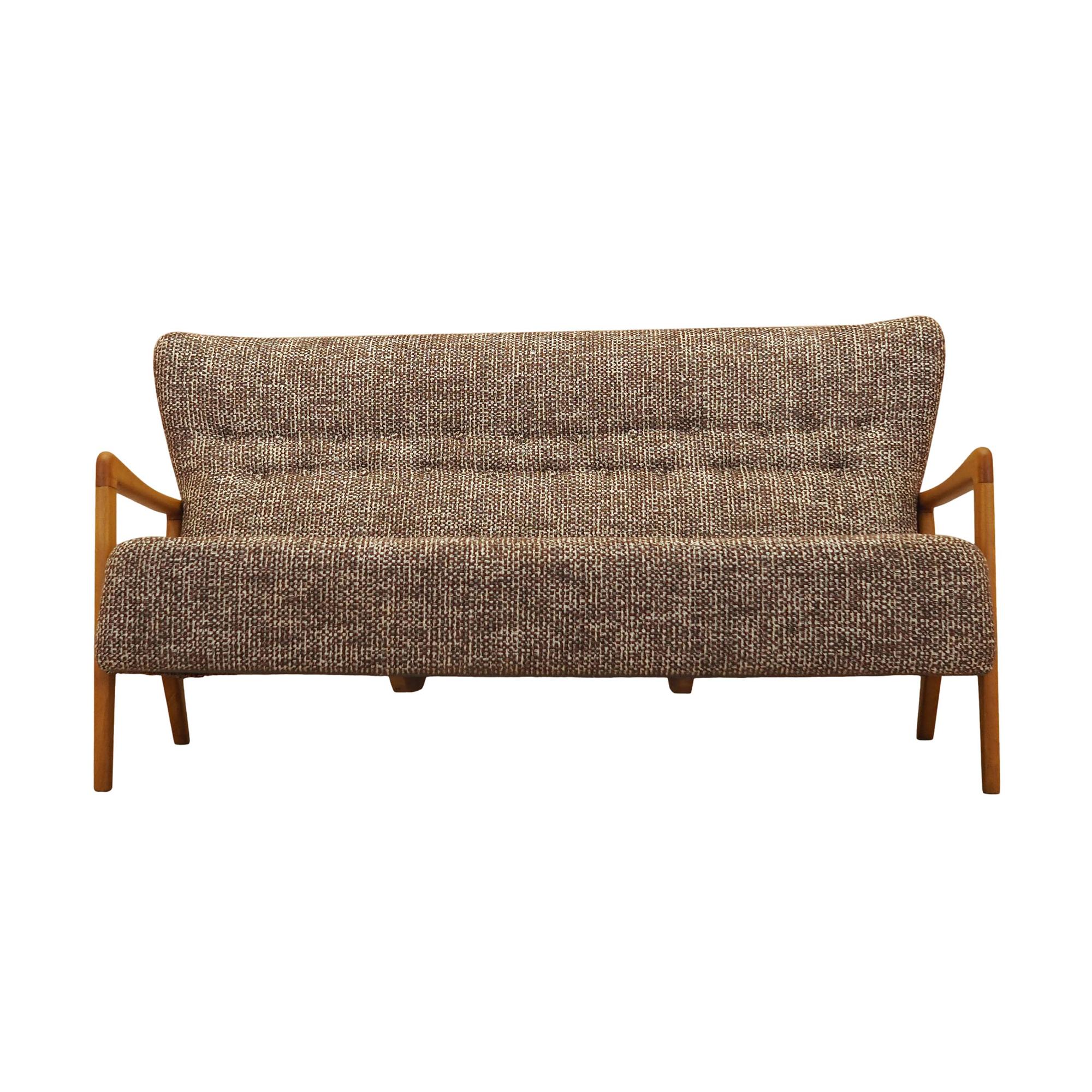 Buche-Sofa 1960er Jahre 0