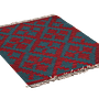 Kilim Gashgai Teppich Rot Blau 2