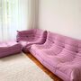 Togo Sofa 3-Teilig Ligne Roset Rosa 0