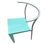Dr. Glob Chair by Philipp Starck Plastic Metal Turquoise 0