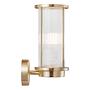 1-Flammig Wandleuchte Linton Messing PVC 3