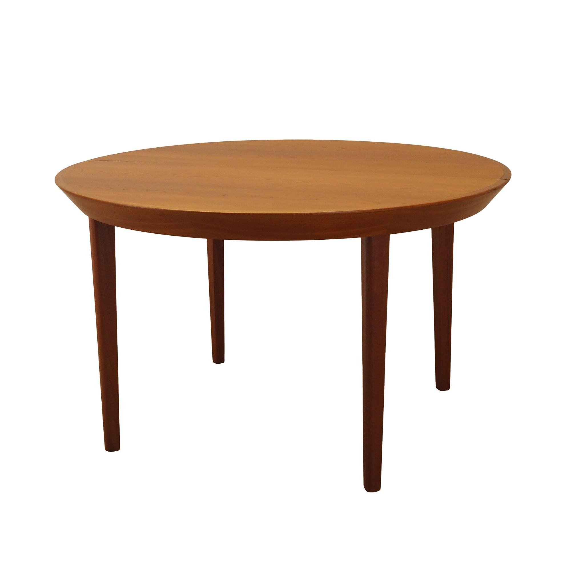 Round table Teak Brown 0