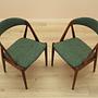 Chairs 2x Teak Green 8