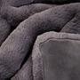 Bosie Lamina Grey Fur Blanket 9