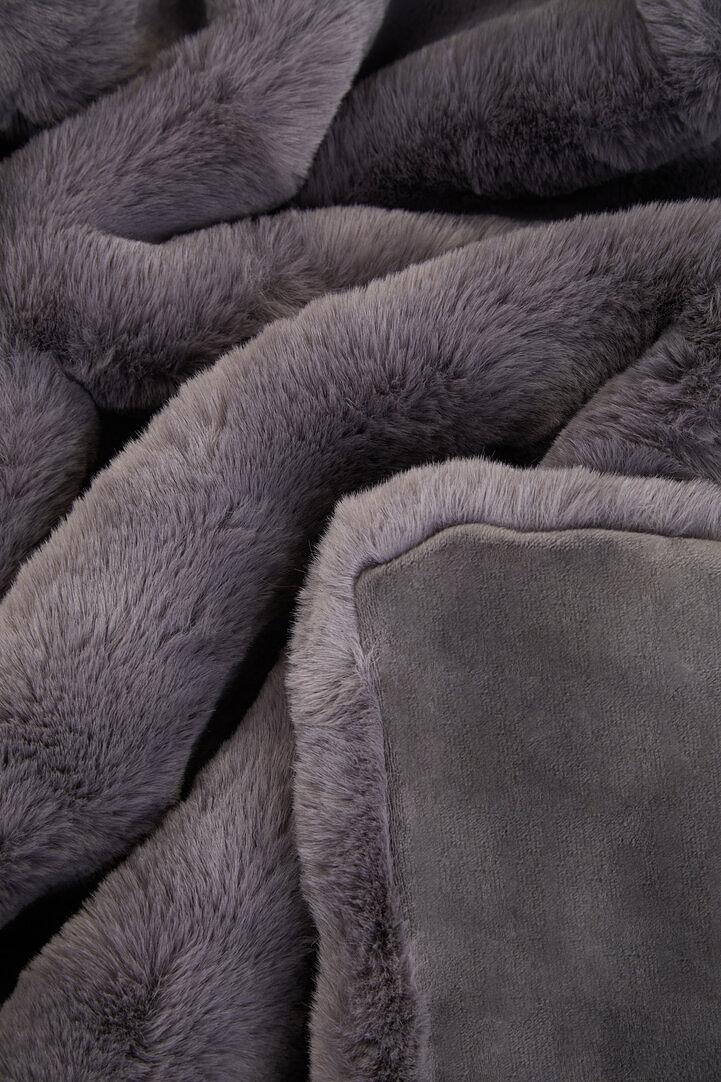 Bosie Lamina Grigio Coperta di pelliccia 9