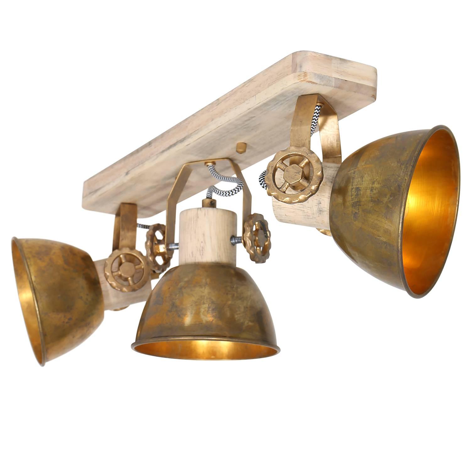 Ceiling Light Gearwood I 4-Light Solid Oak 0