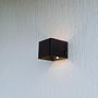 Cube Wandleuchte Eisen 1-flammig 2
