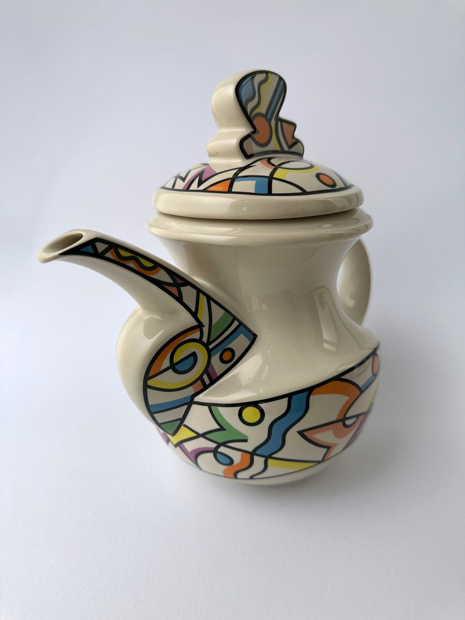 Vintage Serie Spirit Kanne Porzellan 1980er Jahre 2