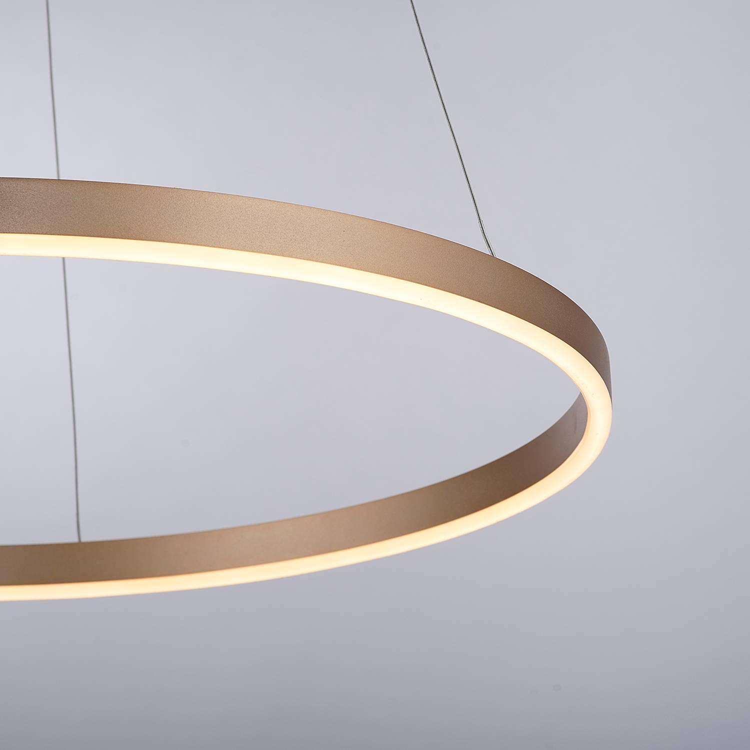 LED pendant light Ritus Type B Plastic Aluminum Brass 4