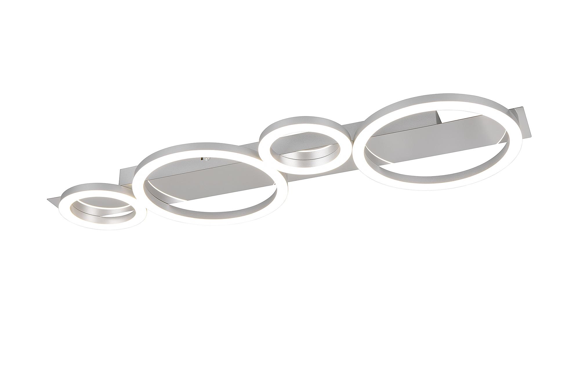 1-Light Lumos LED Ceiling Light Iron White 2