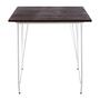 District Grey Metall und Elmholz Tisch
 3