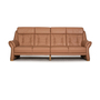 Sofa 4-Sitzer Leder Beige 0