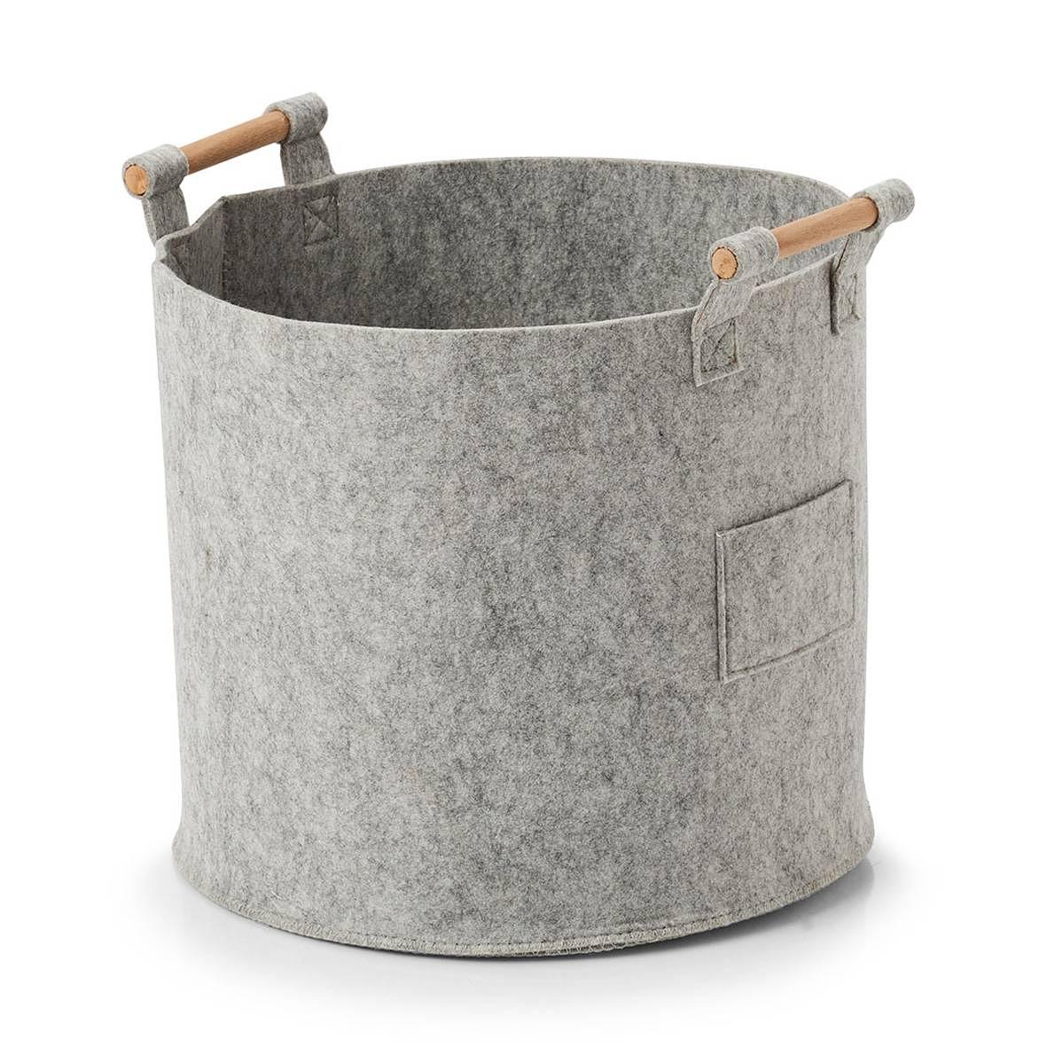 Bellariva Storage Basket Grey 1
