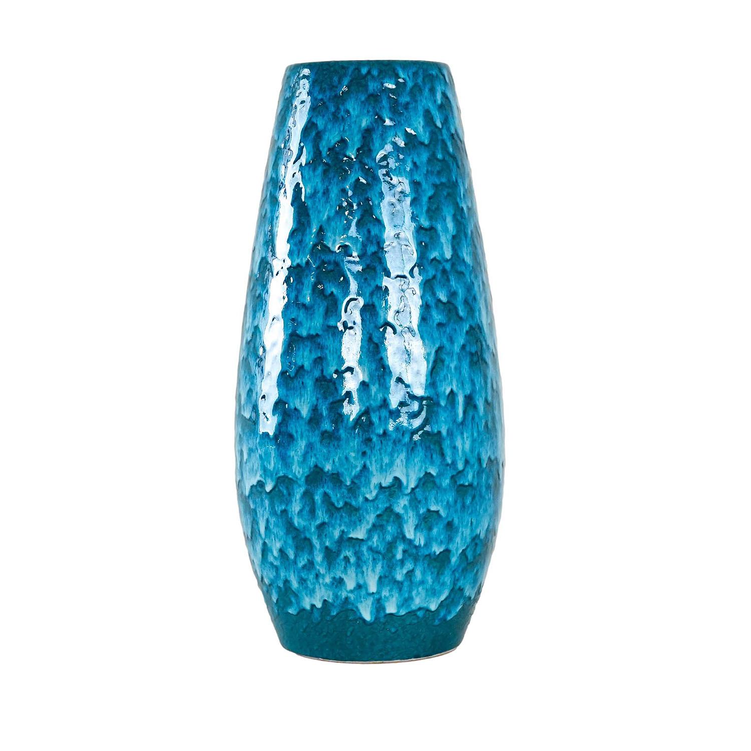 Keramikvase Blau 0