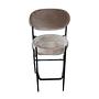 Series 430 Hocker Samt Taupe 5