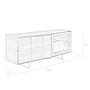 Sideboard 3218 with interior lighting Brown 7