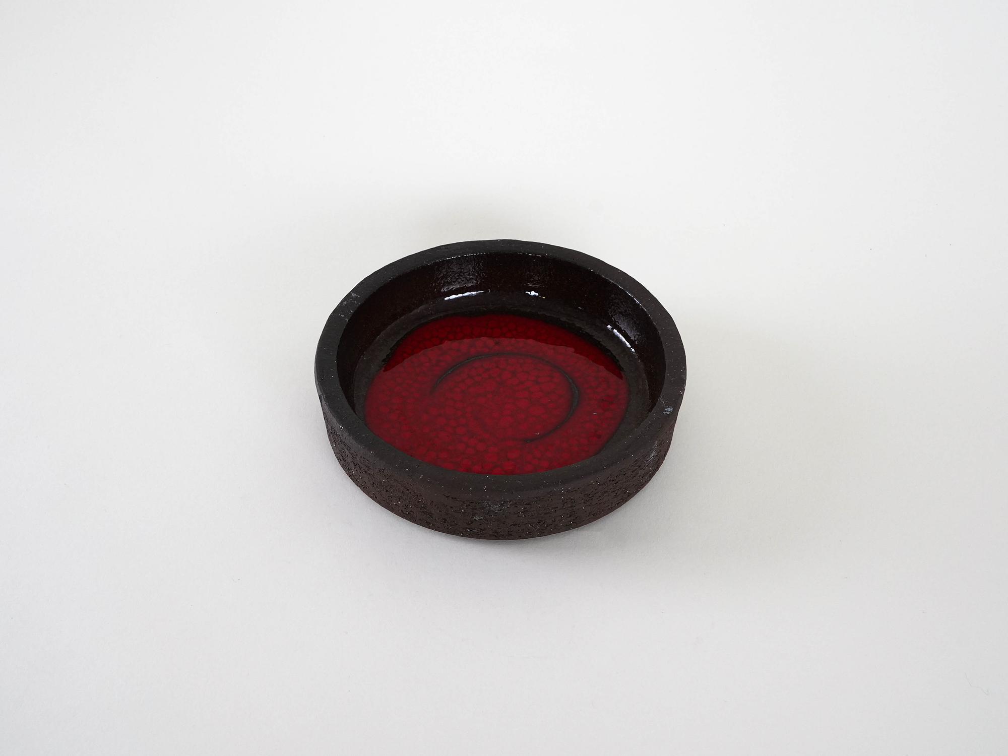 Ceramic bowl Red 4