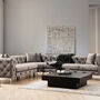 Elegantes Ecksofa Anthrazit 0