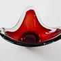Ruby plate Murano glass 1960s 6
