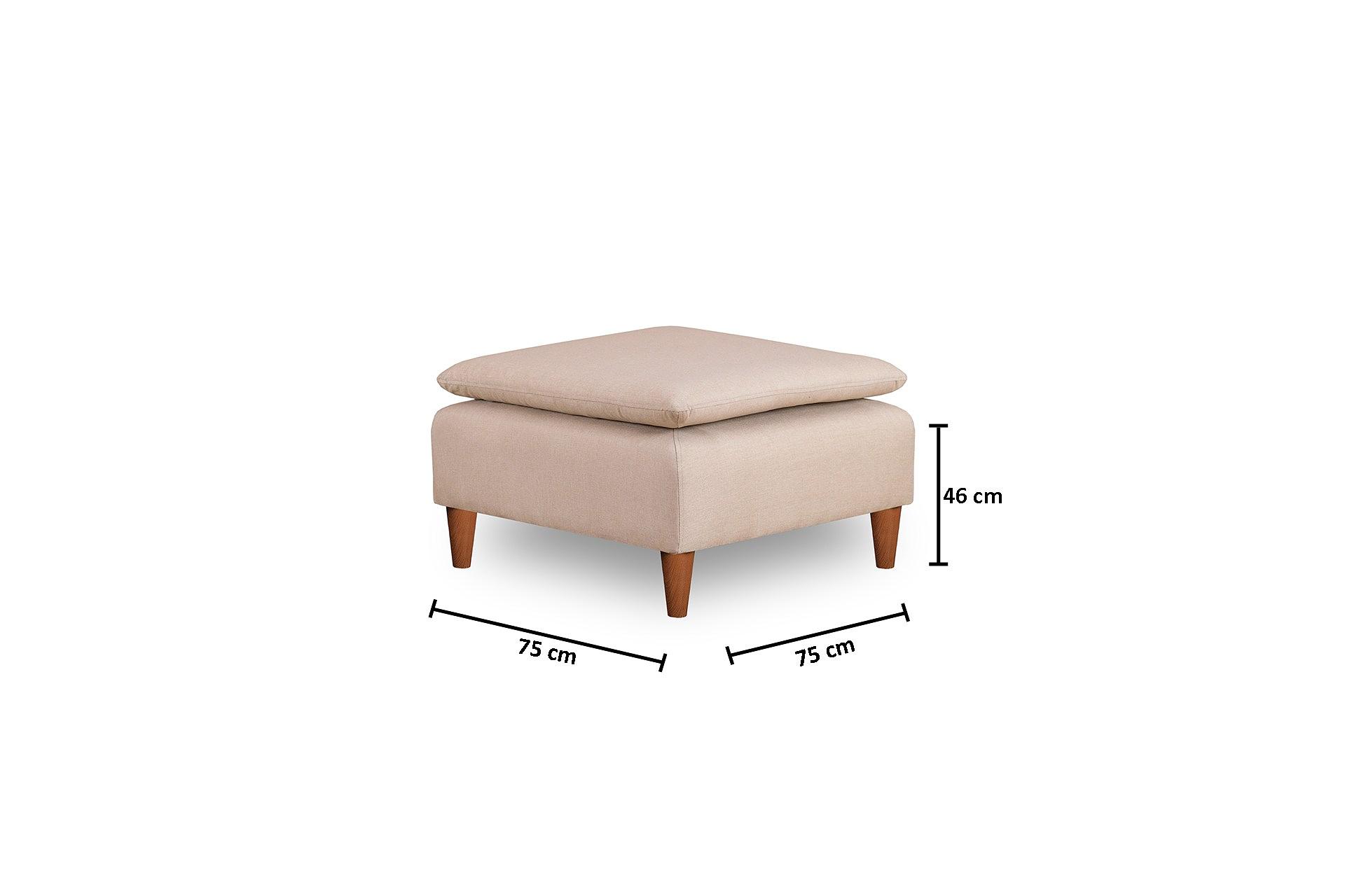 Lungo Hocker Creme 4