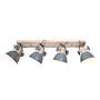 Deckenleuchte Gearwood IV Grau 2