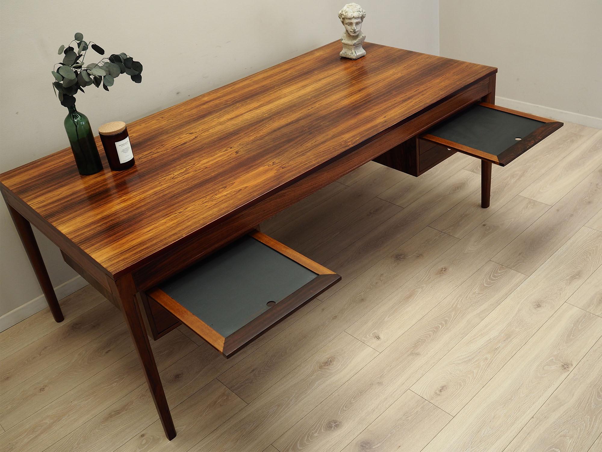 Schreibtisch Palisanderholz 1970er Jahre 6