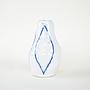 Ceramic vase White 1960s 3