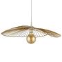 Pendelleuchte Wave Wire Gold 3