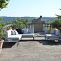 L03 Modulares Lounge-Set Anthrazit 3