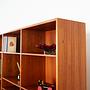 Satz Teakholz-Bücherregale 1970er Jahre Kai  13