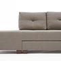 Manama Corner Sofa Bed Right - Cream 9