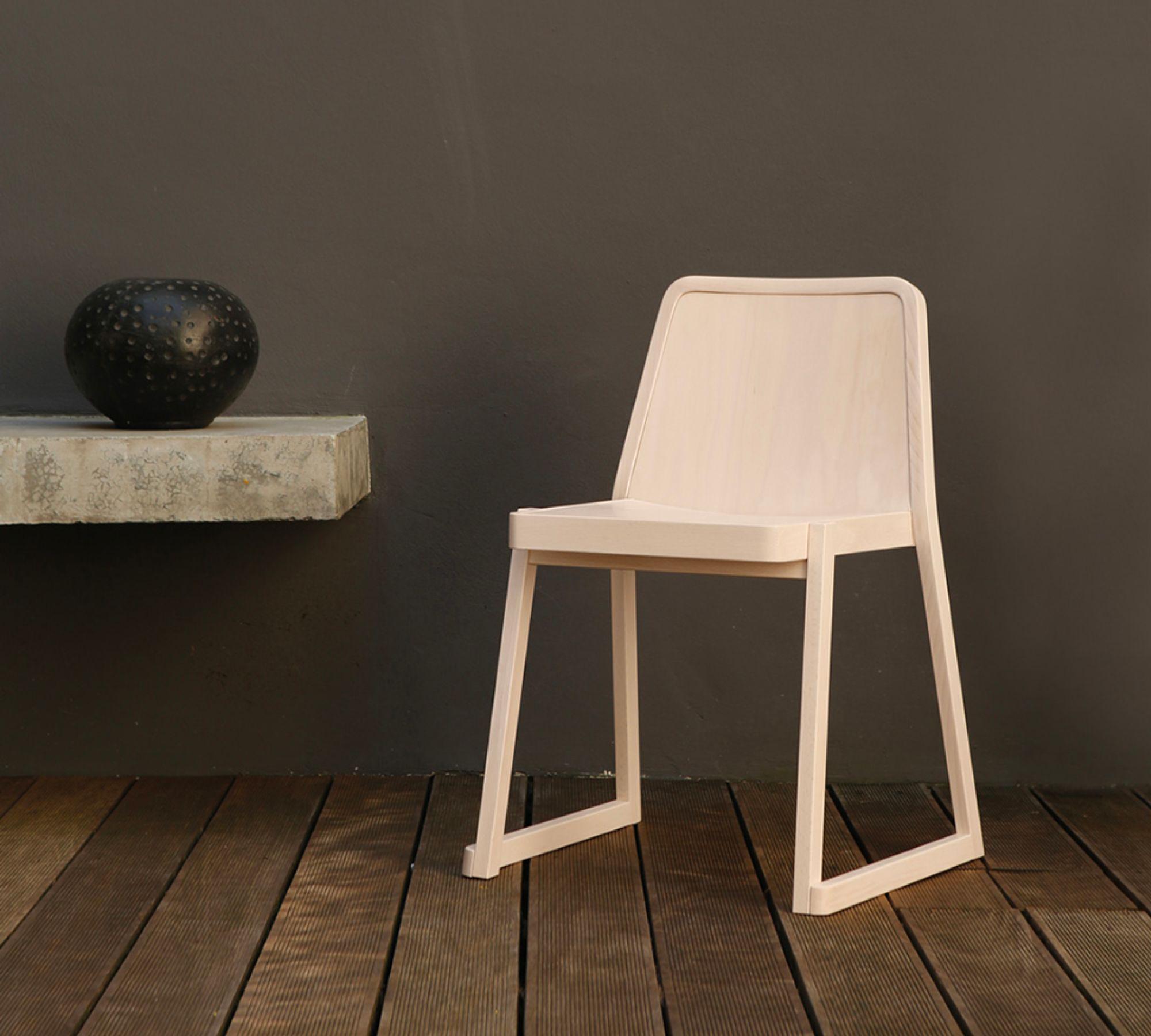 2x Roxanne Sedia Legno Marrone 4