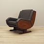 Armchair Leather Dark Brown 1970s 2