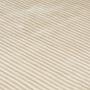 CHROME Streifen-Teppich Creme 180x120cm 2