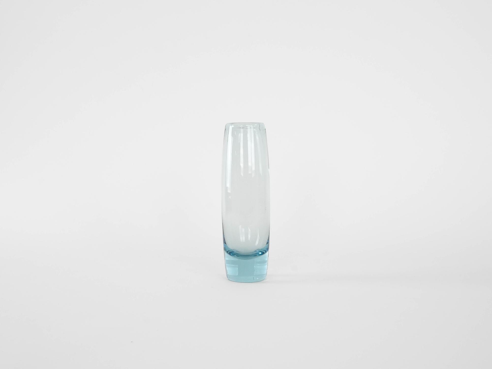 Glasvase Transparent 1950er Jahre Per Lütken 2