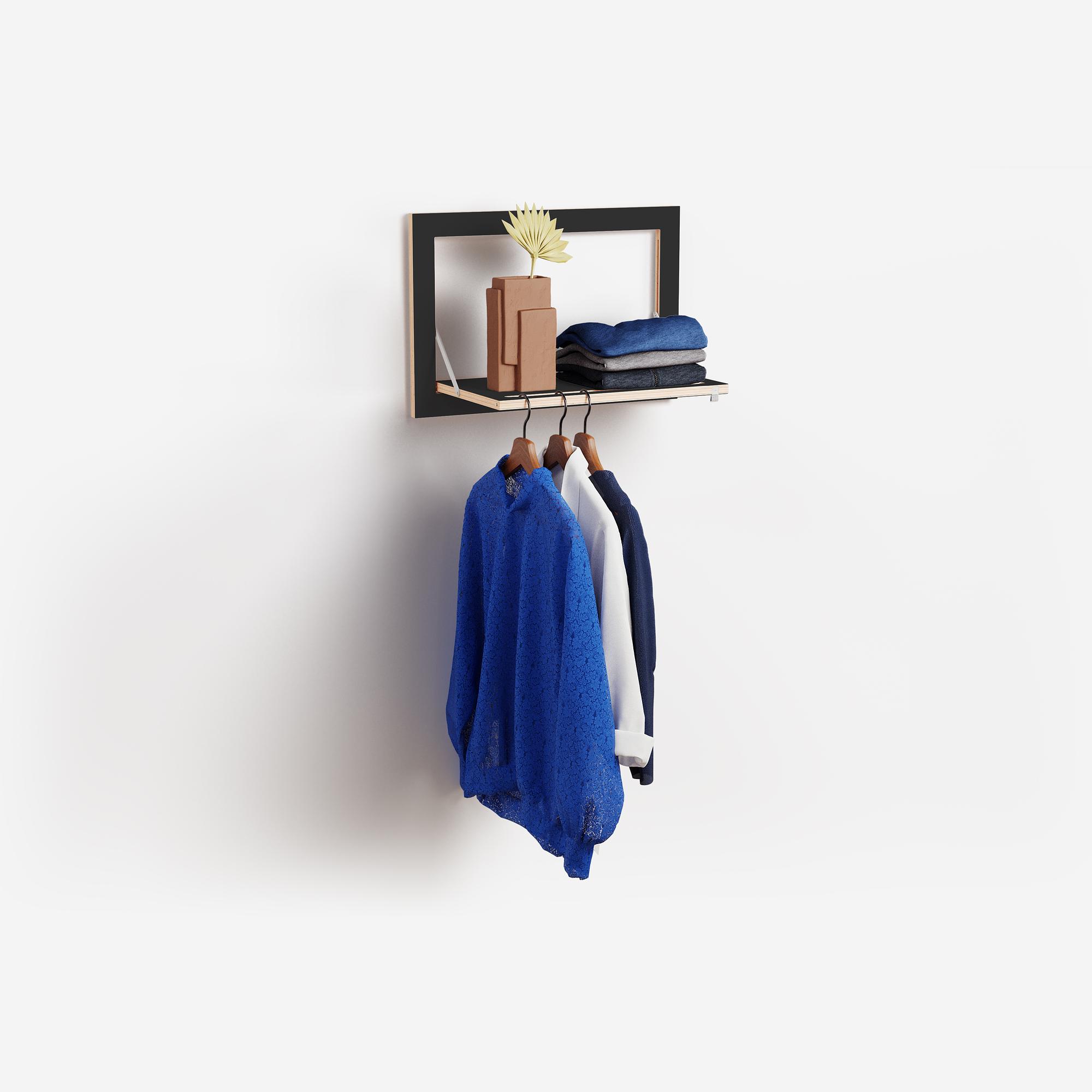 Fläpps Clothes Rail Hängrail Black 60 x 40cm 4