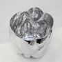 Cloud Vase Metall Silber 1