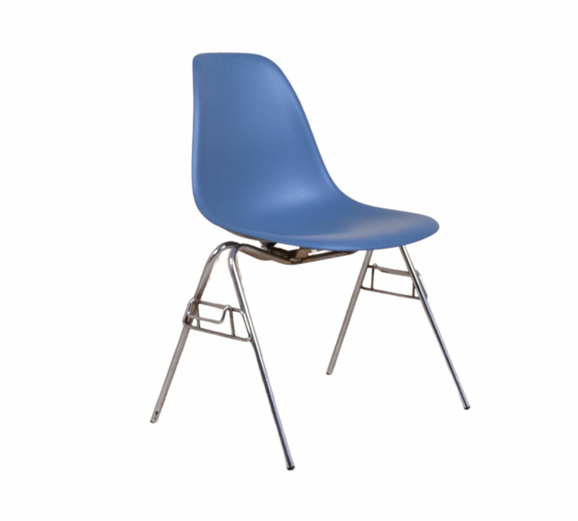 Eames DSS Plastic Side Chair Meerblau 2