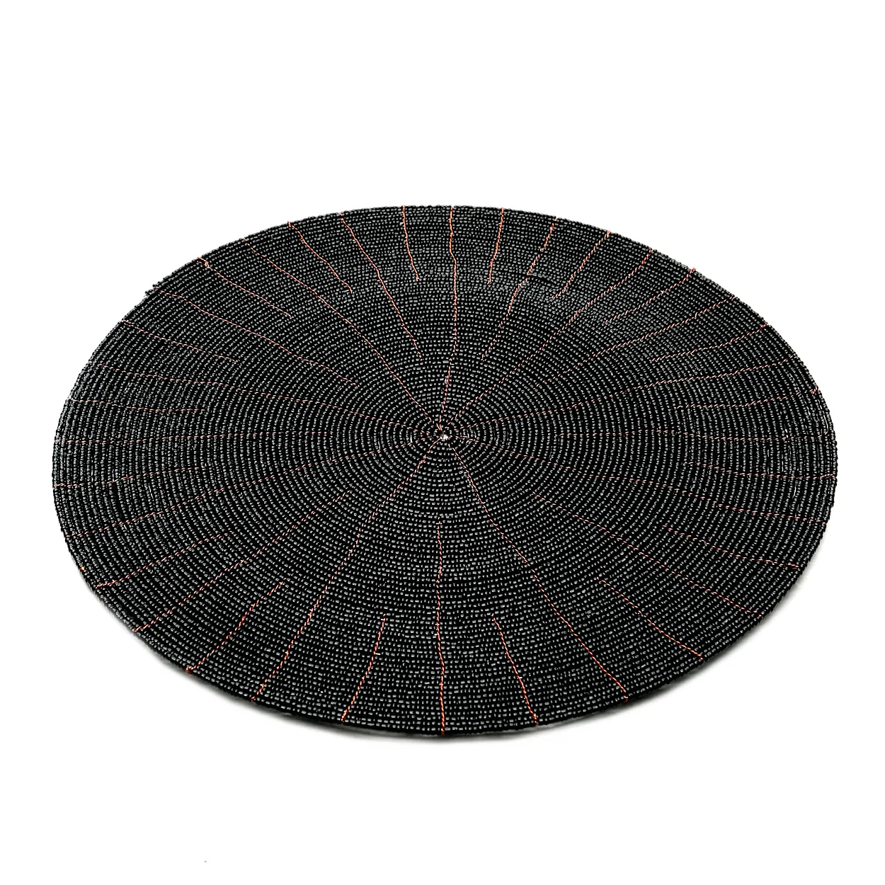Beaded Tischset Schwarz 0