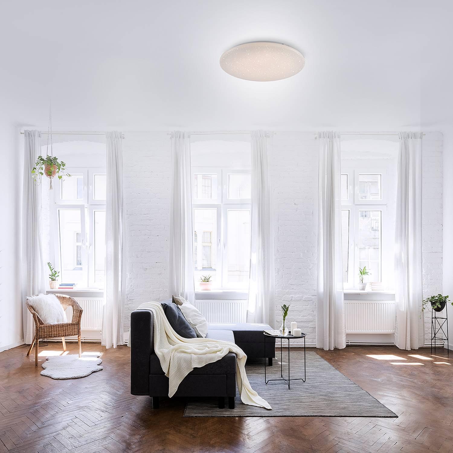 LED-Deckenleuchte Ls-Uranus Acrylglas Eisen 2