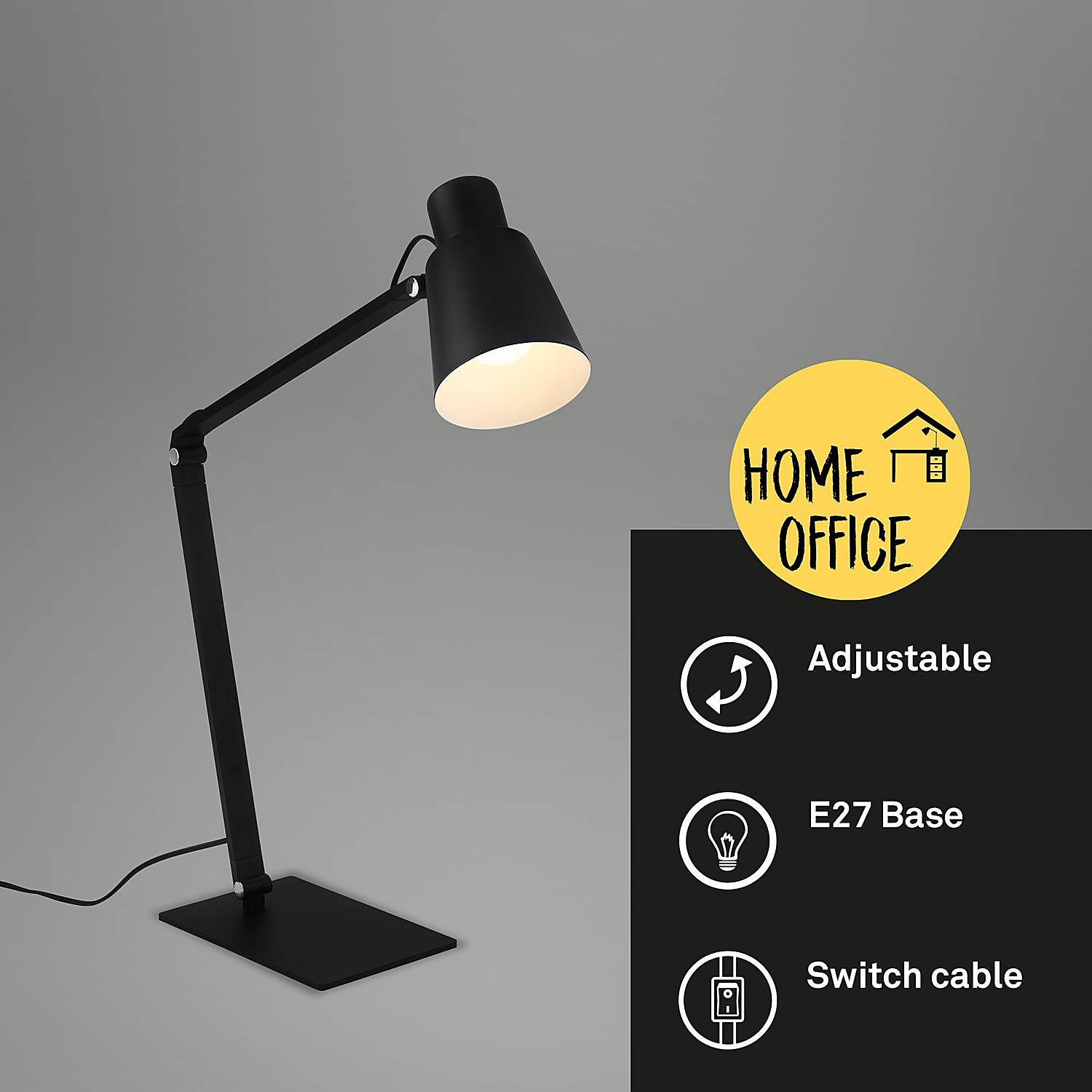 Jatun Tischleuchte Aluminium Schwarz 3