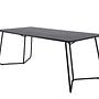 Petra Dining Table Black Black Veneer 1