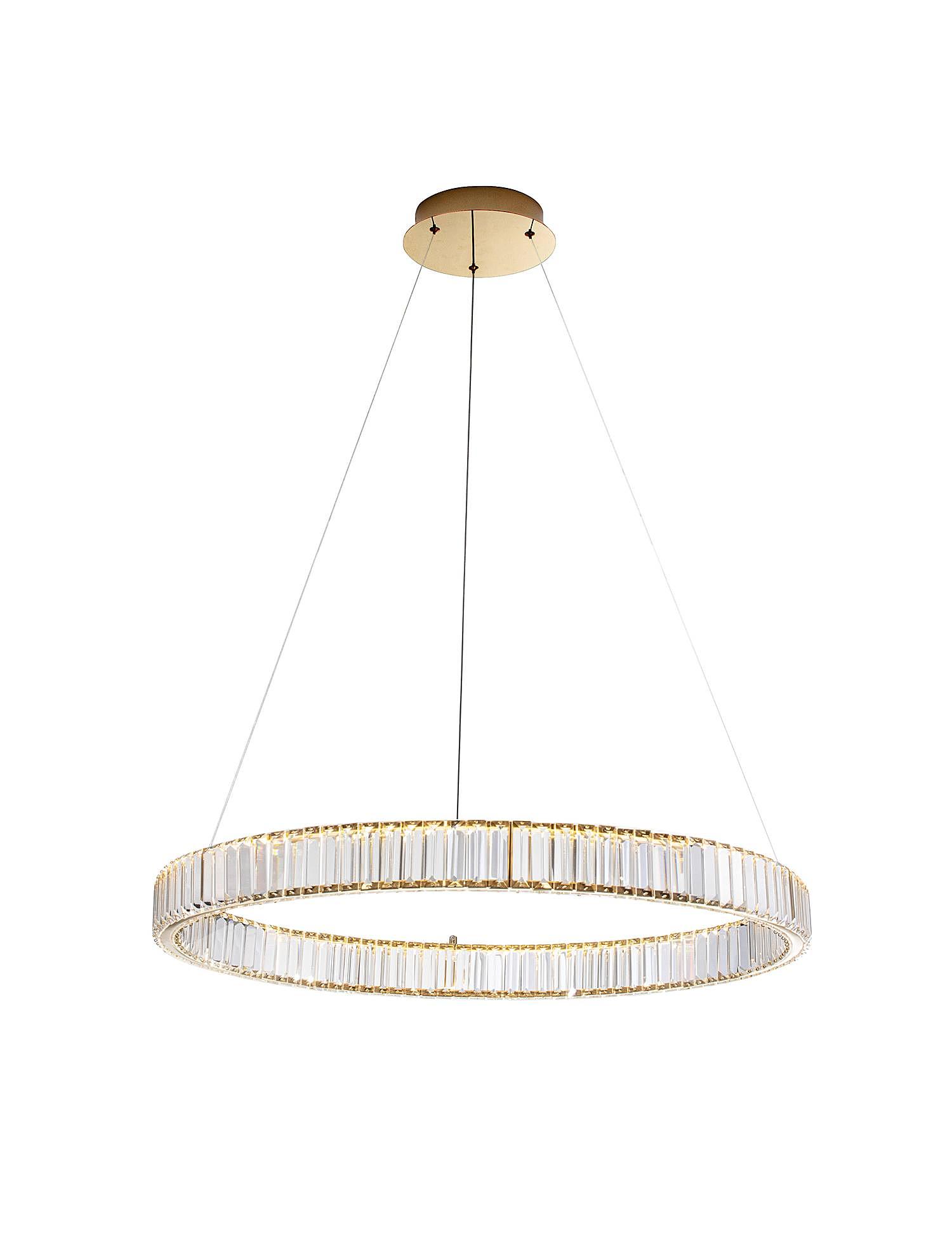 1-Flammig Pendelleuchte Aurelia Typ C Aluminium Gold 3