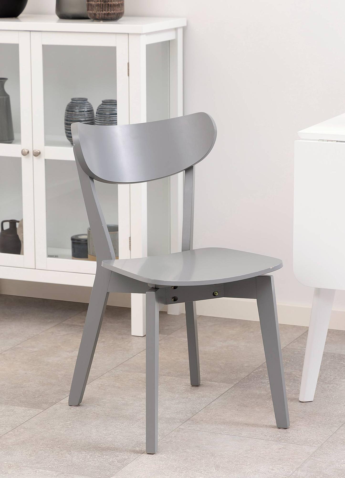 2x Dining chair Rigby Light gray 3