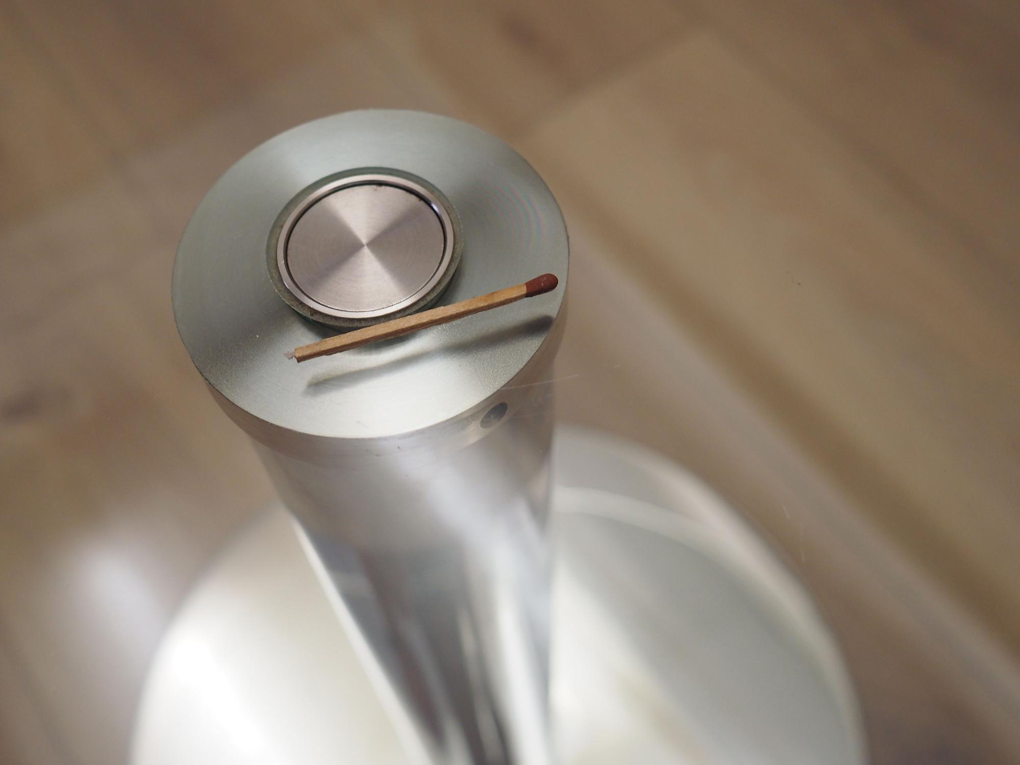 Glass coffee table 1970s 8