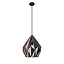 Pendant lamp Carlton I Steel Black Copper 3