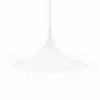 Vintage pendant lamp metal white 1970s 0