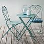 BOVERY Garden Dining Set 3-Piece Iron Green 2