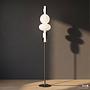 Floor lamp DREA glass iron height 130cm 3